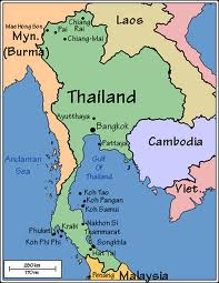 Thailand Map